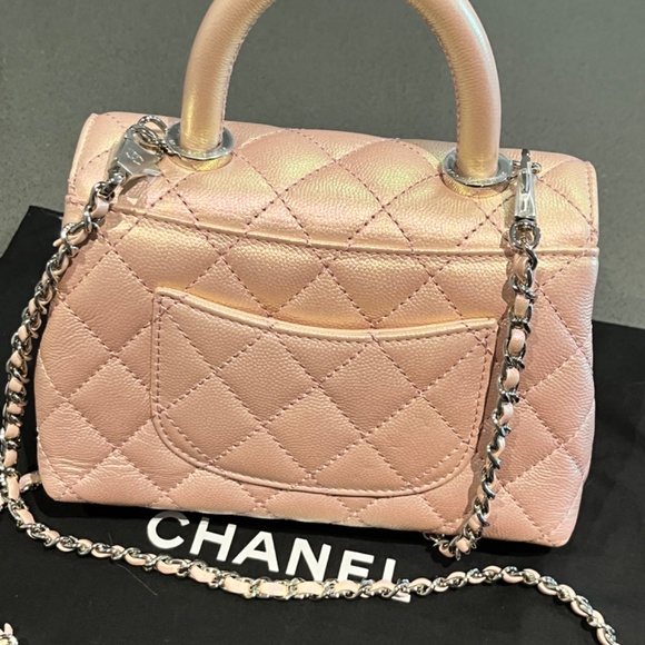 Mini pink top handle Chanel - Picture 2 of 7